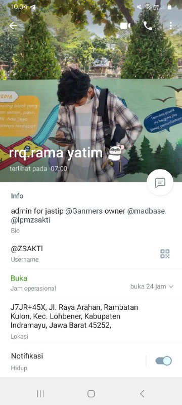 TESTI PUNYA @zSakti