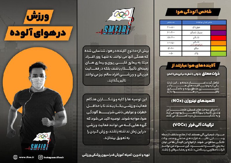 ***?***ورزش در هوای آلوده