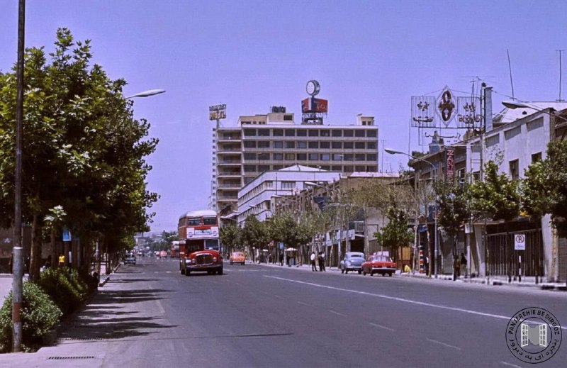 تهران، خیابان فردوسی، سال ١٣٤٦