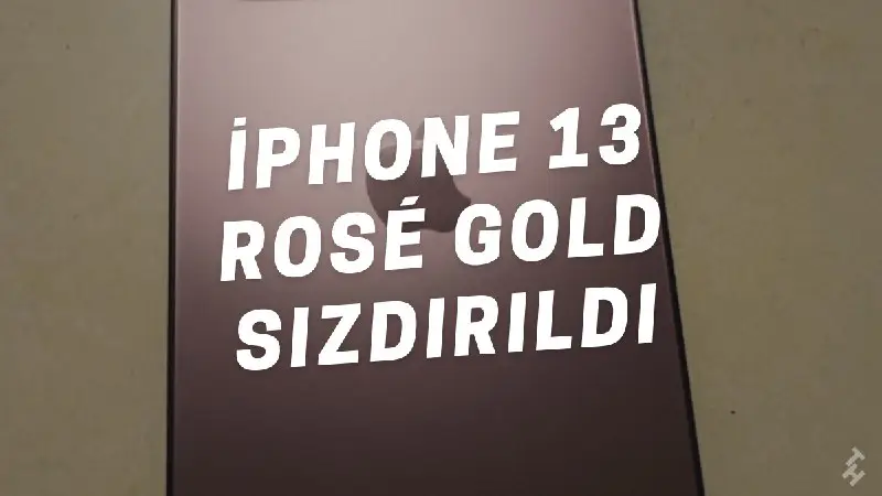 *****📰*** iPhone 13 Rose Gold Rengi …