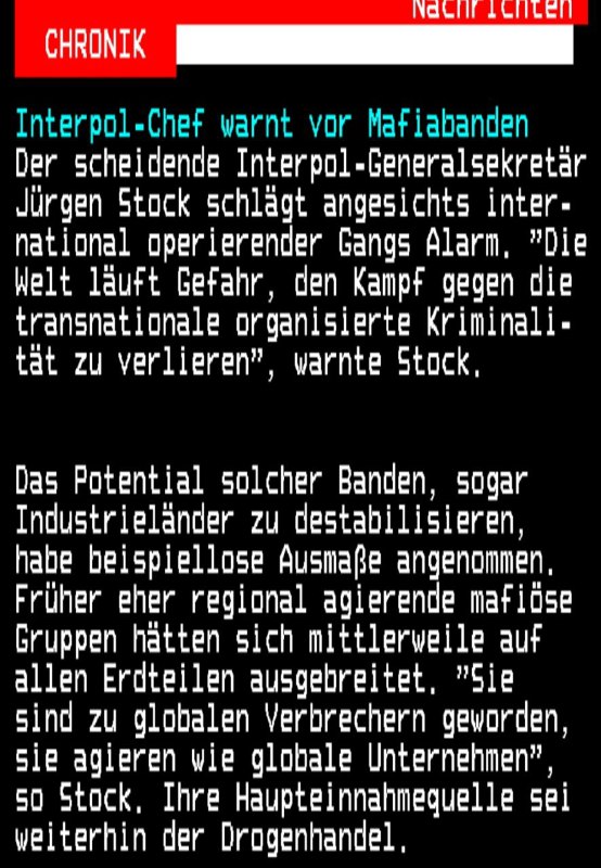 Ein Verein (Interpol) hat keine Befugnisse …