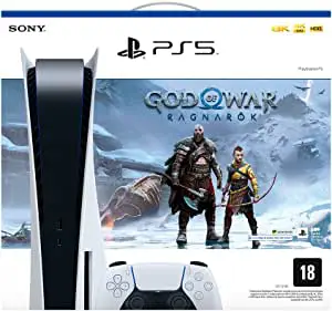 Console PlayStation 5 + God of War Ragnarök disponível na Amazon