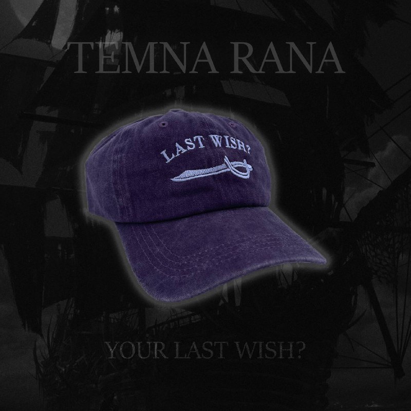 Кепка «Last wish?»