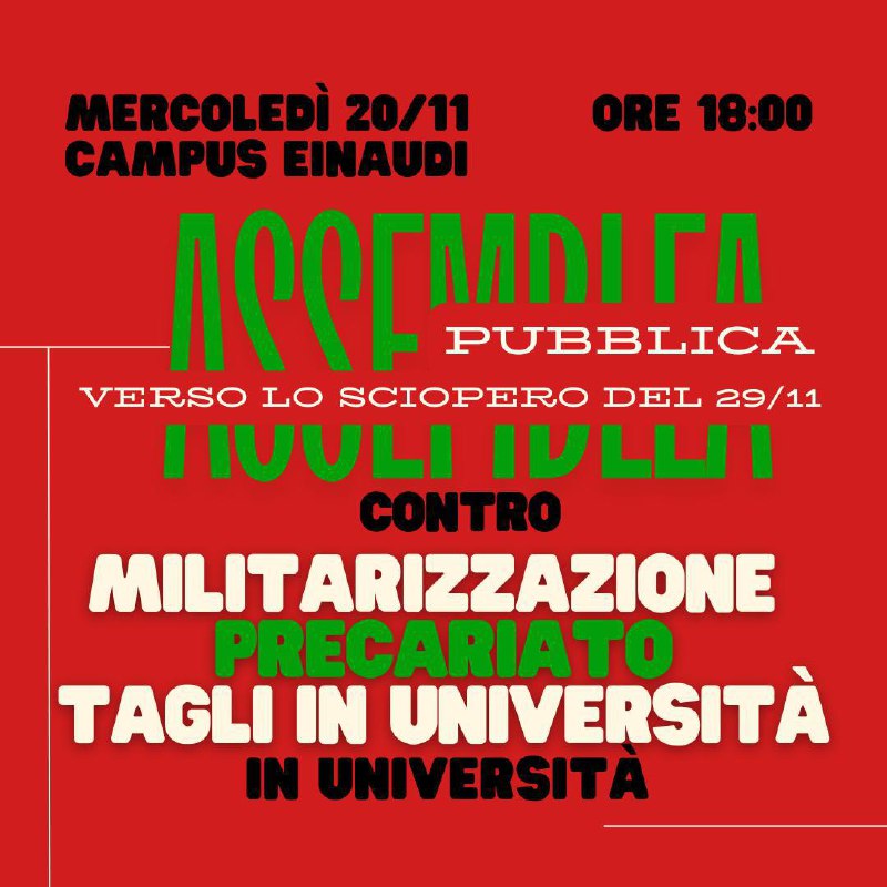 INTIFADA STUDENTESCA TORINO