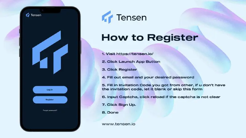 ***📃***Tensen Guide: How to Register ***🚀***