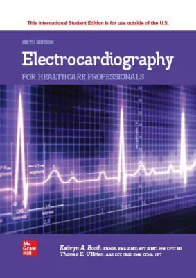 Electrocardiography for Healthcare Professionals Booth Kathryn …