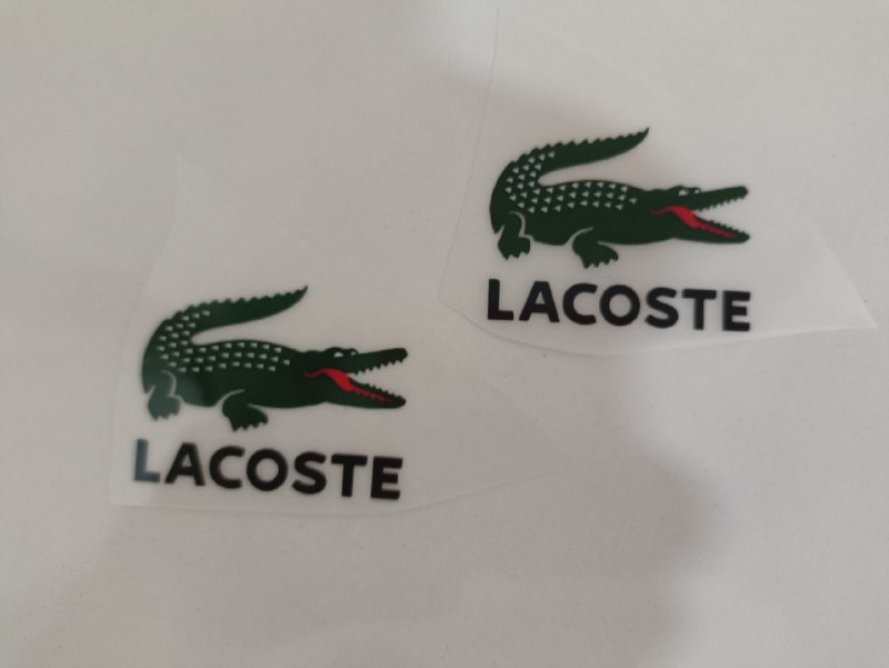 طرح گوشه ایی lacoste