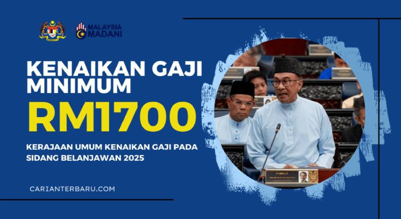 RASMI ! Kerajaan umum perlaksanaan kenaikan …