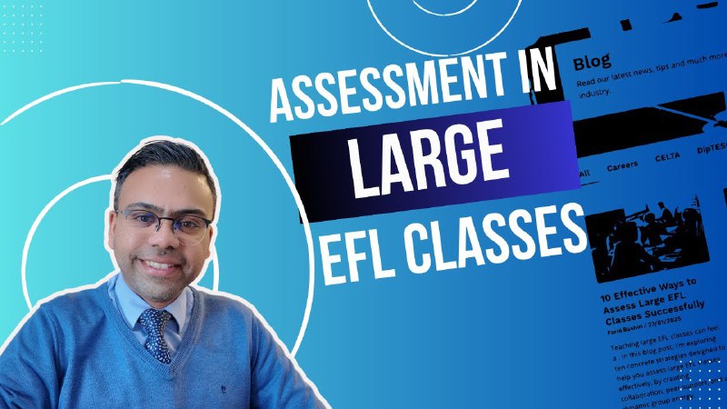 How to assess large EFL classes …