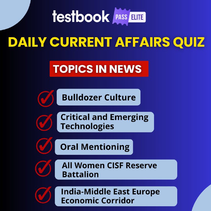 ***🌟*** Free Current Affairs Test: 14 …