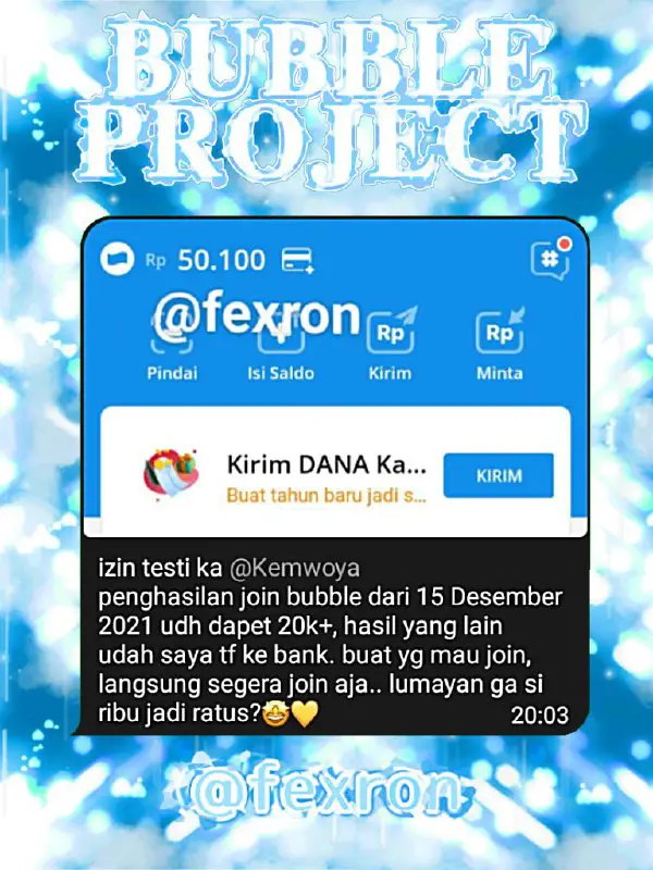 Testi Bubble Project