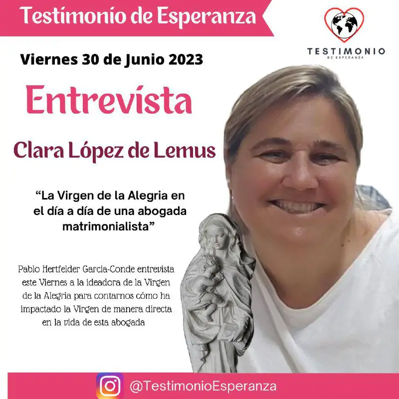 ***📻******🎙️******🫶***Entrevista a **Clara López de Lemus