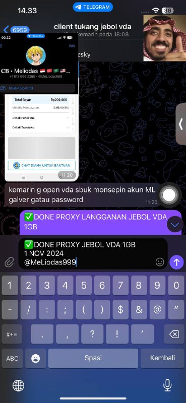 GOKIL KANG JEBOL VDA INI ORDER …