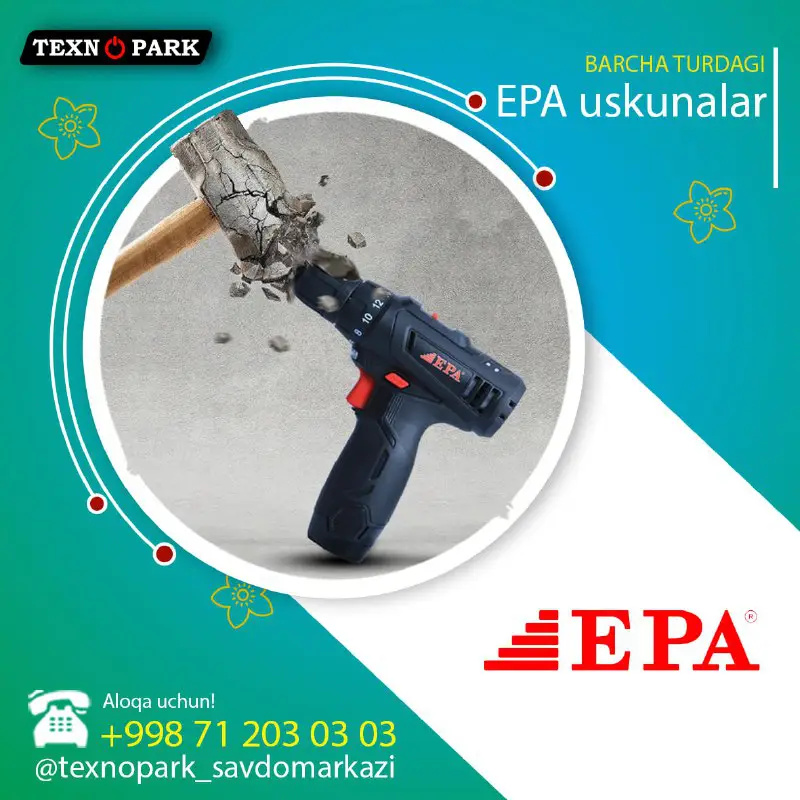 **EPA** ***kompaniyasining sifatli asbob-uskunalarini 6 oylik …