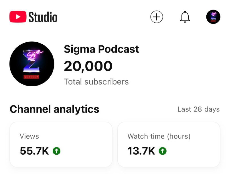 Sigma Podkast 20k***⚡️***