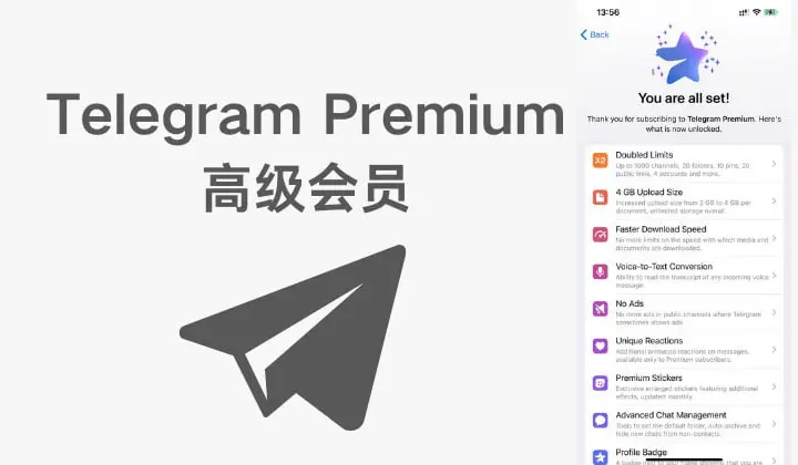 Telegram Premium 有什么用？值得开会员吗？