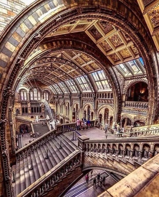 The Natural History Museum in London …