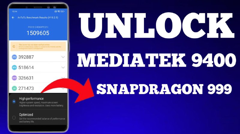 New***✅️*** Mediatek 9400 Snapdragon 999 120fps …