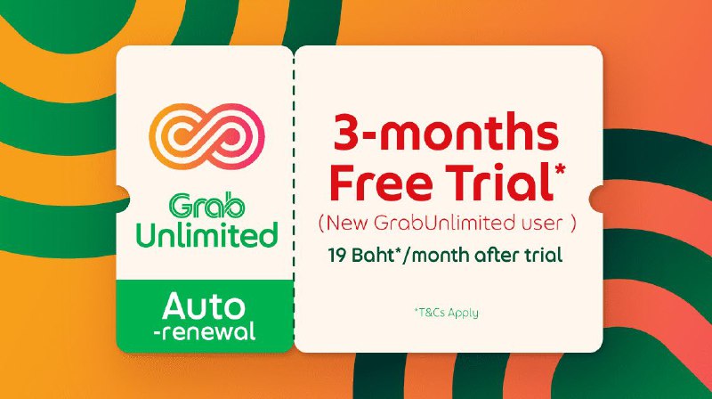 **Подписка Grab Unlimited**