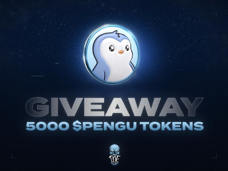 Розыгрыш 5000 $PENGU токенов для 5 …