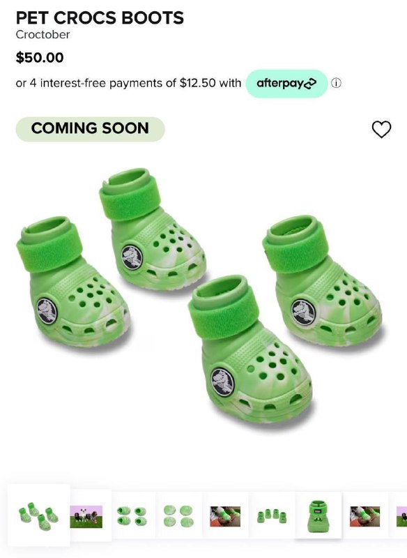 **Crocs представили новую обувь для собак. …