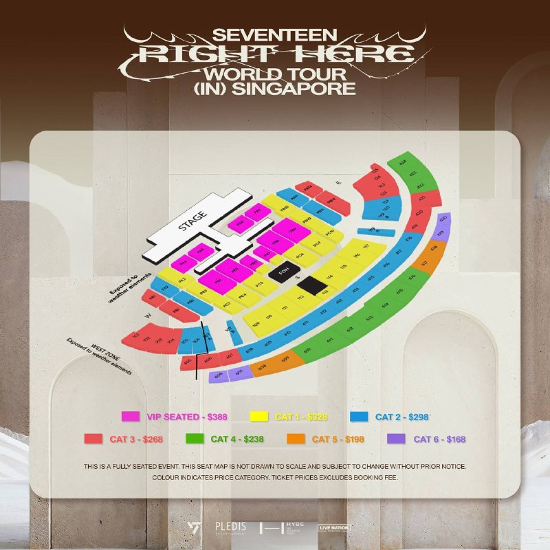 ***SEVENTEEN RIGHT HERE WORLD TOUR SINGAPORE***