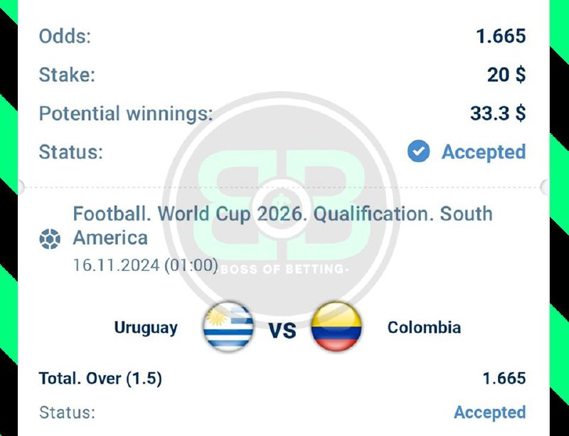 ***🆚***Uruguay vs Colombia