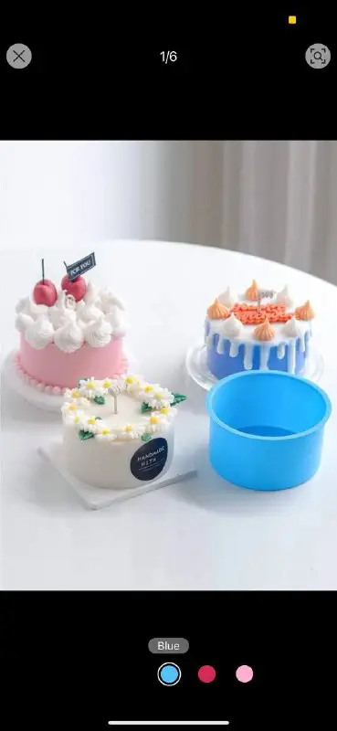Get your cake candle making molds