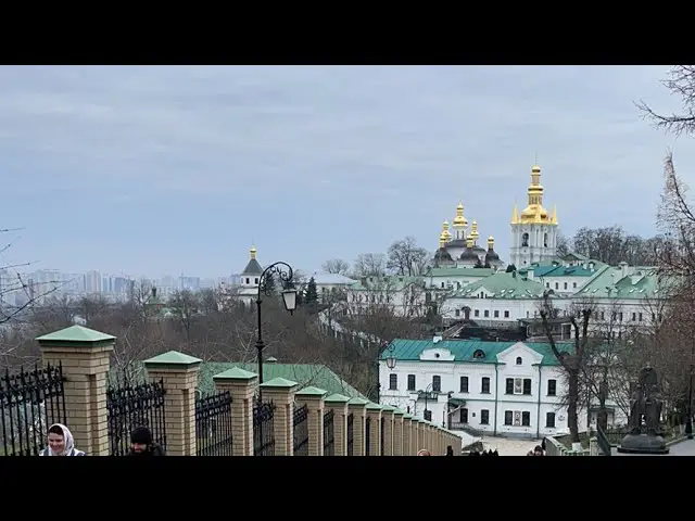 Live video from the Kiev-Pechersk Lavra