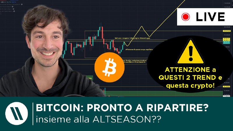 *****🚨*******Bitcoin è su un livello chiave, …