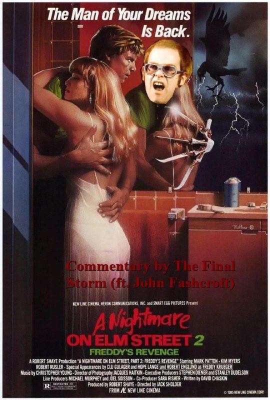 The abridged version of our commentary track of Nightmare on Elm Street Part 2 with our friend John Fashcroft