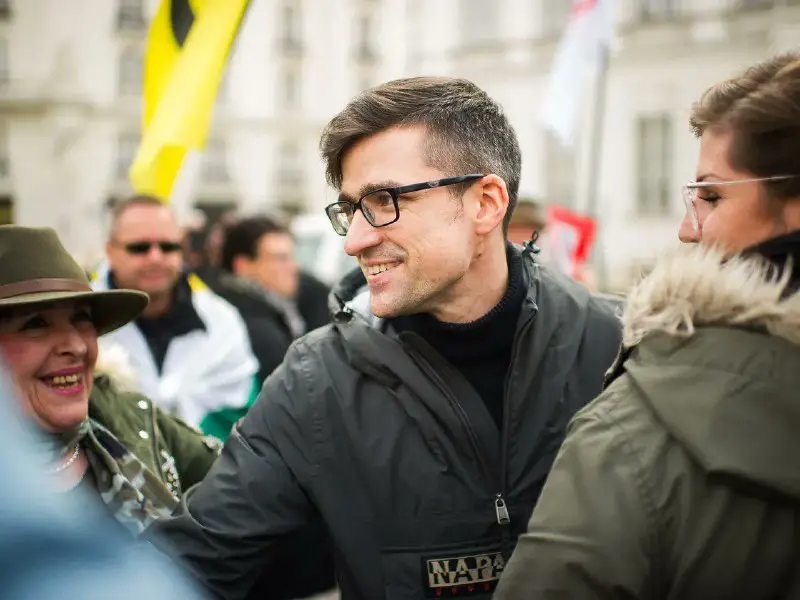 Martin Sellner, identitarian and austrian activist, …