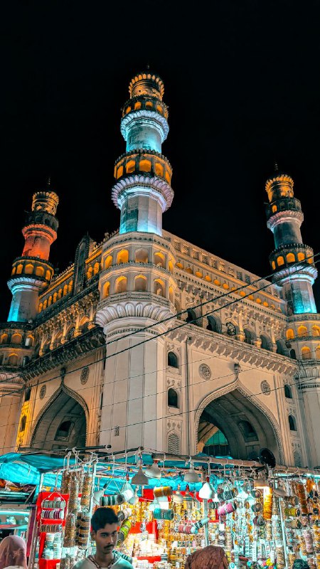 Standing 56 meters high, the Charminar …