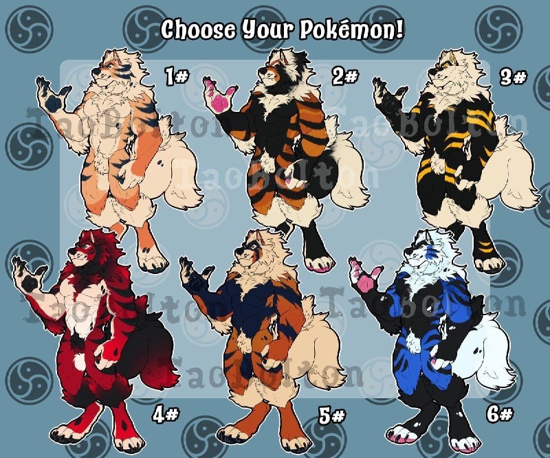 ***⚪️*** **Arcanine Adoptables** ***⚪️***