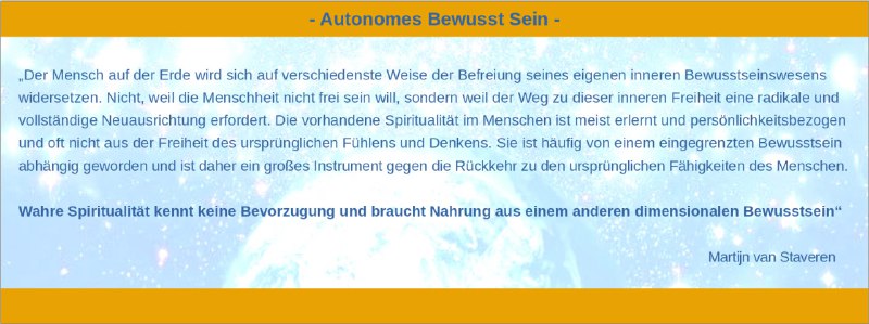 ***💡*** **Autonomes Bewusst-Sein** ***💡***