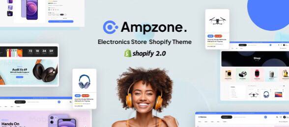 Ampzone - Electronics Store Shopify Theme