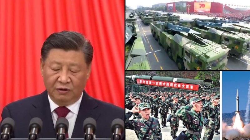 CHINA: READY THE TROOPS FOR WAR! …