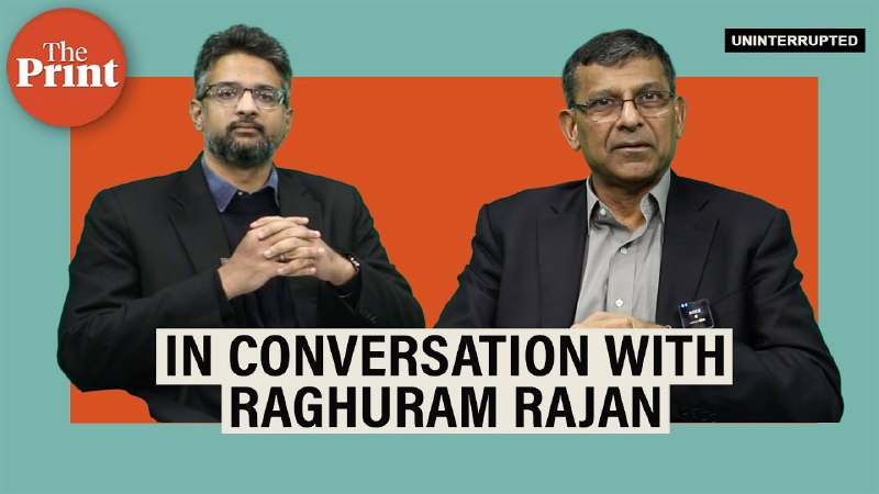 Raghuram Rajan opens up about time …