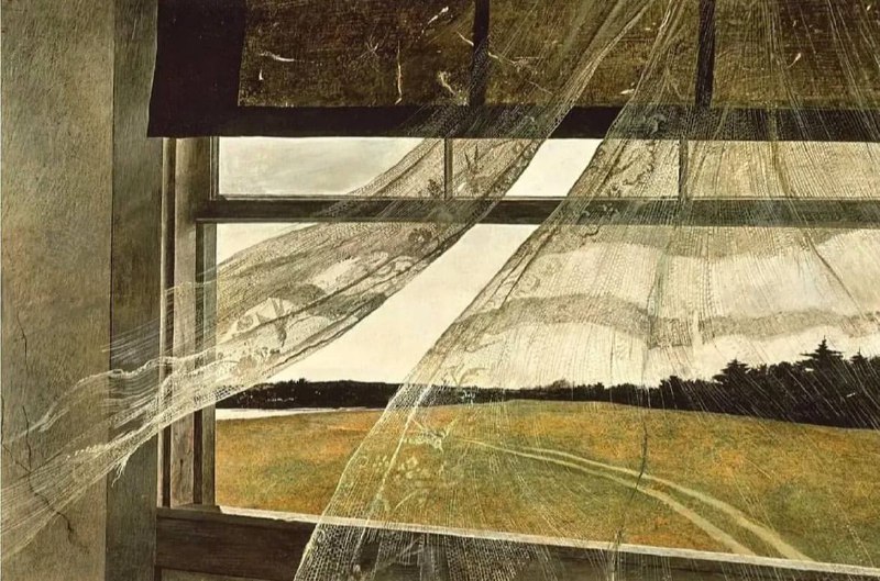 Andrew Wyeth | Wind from the …