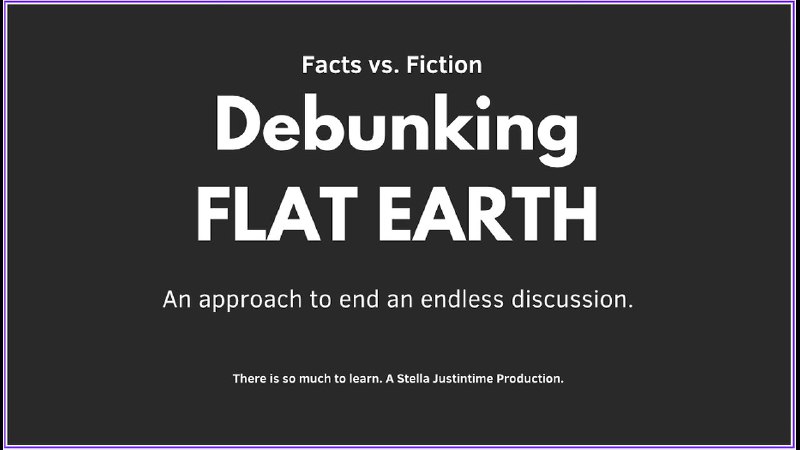 My Flat Earth Decode is online!