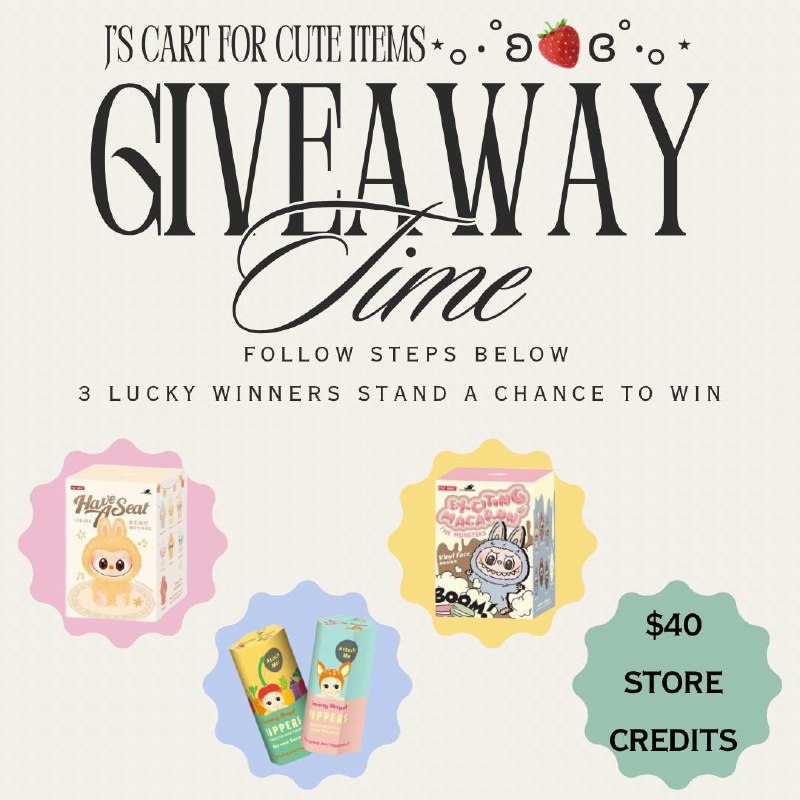 J’s ROAD TO 600 subbies giveaway …