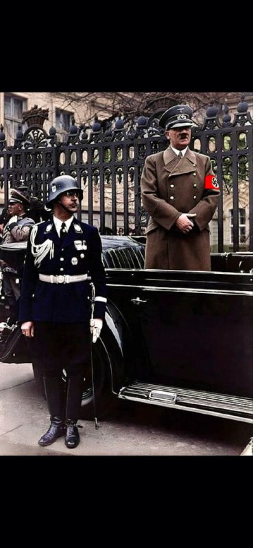 Adolf Hitler and Heinrich Himmler in …