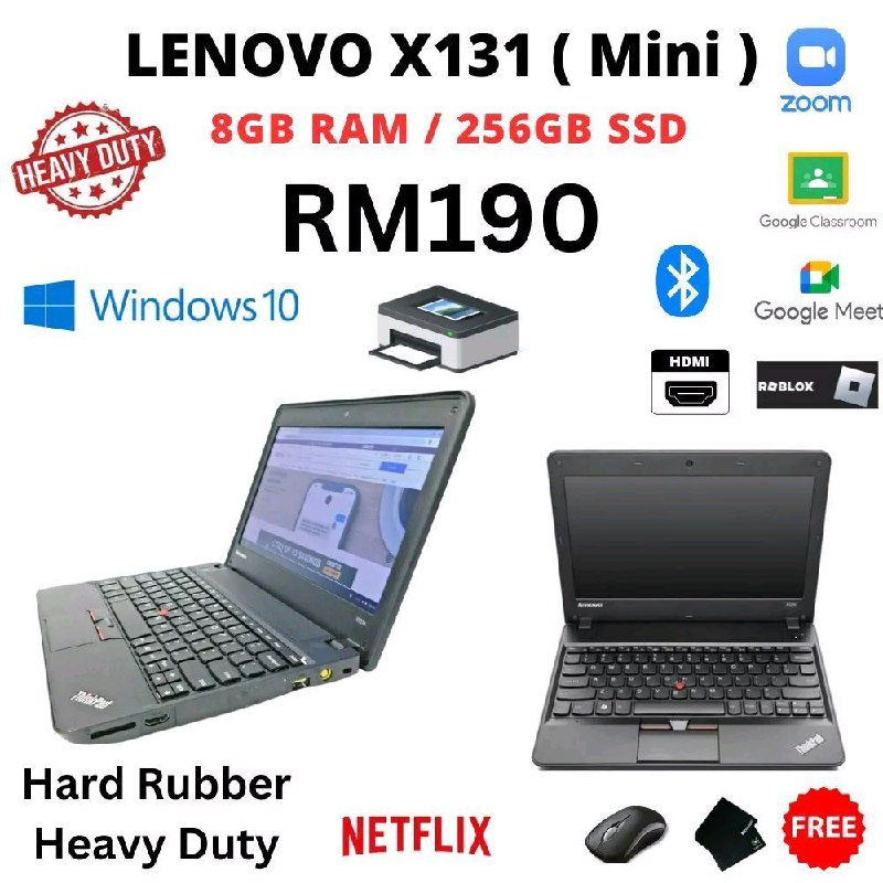 Check out LENOVO THINKPAD X131 MINI …