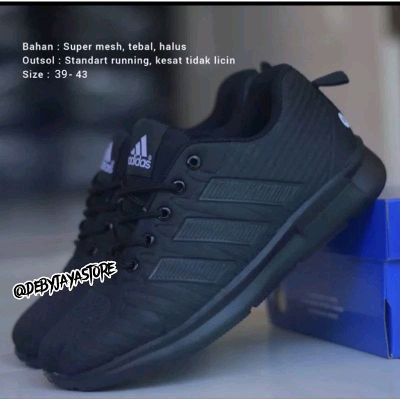 Check out HITAM Sports Shoes/Men's Sneakers/Black …