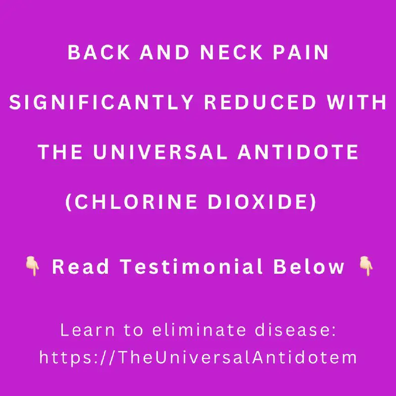 BACK AND NECK PAIN SIGNIFICANTLY REDUCED …