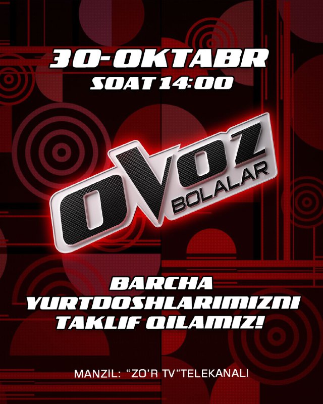 Ko'plab tomoshabinlarning yuragidan joy olgan "Ovoz. …