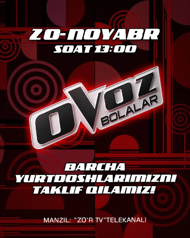 **Ko'plab tomoshabinlarning yuragidan joy olgan "Ovoz. …