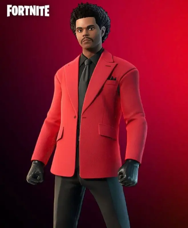 **Another look at The Weeknd's skin …
