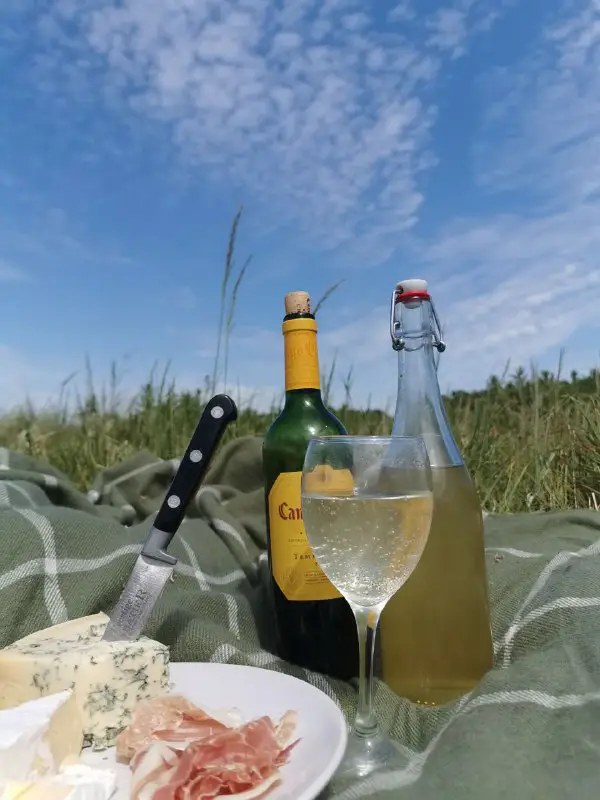 Homemade Elderflower cordial.