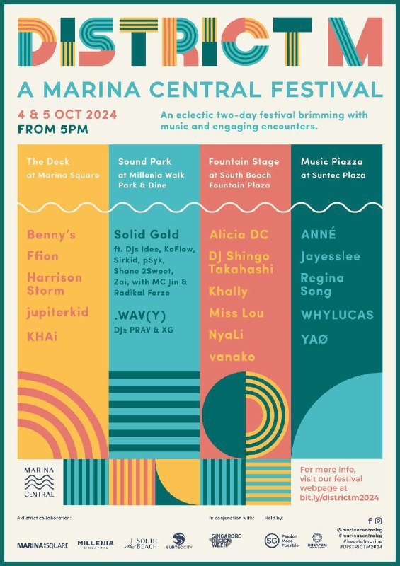 **DISTRICT M: A Marina Central Festival**